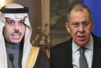 رایزنی بن فرحان و لاوروف در حاشیه نشست گروه بریکس
