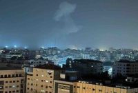 وقوع چند انفجار در غرب نوار غزه