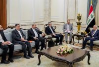 دیدار علی باقری با رئیس جمهور عراق