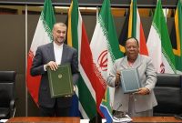 امیرعبداللهیان در پرتوریا و حمایت مجدد آفریقای جنوبی از عضویت ایران در بریکس