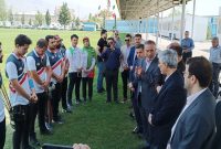 بازدید سرپرست وزارت ورزش و رئیس کمیته ملی المپیک از اردوی تیم ملی تیروکمان