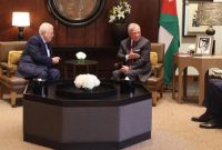 تأکید شاه اردن بر حمایت بین‌المللی از ملت فلسطین