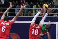 حریف والیبال ایران در مرحله حذفی مشخص شد