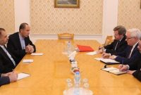 دیدار سفیر ایران در مسکو با ریابکوف دیدار سفیر ایران در مسکو با ریابکوف