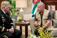 رئیس ستاد مشترک ارتش آمریکا با شاه اردن دیدار کرد