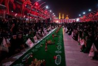 عزاداری شهادت حضرت رقیه(س) در بین‌الحرمین برگزار شد+عکس و فیلم