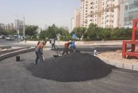 عملیات ۴۰ هزار تن آسفالت ریزی در معابر غرب تهران عملیات ۴۰ هزار تن آسفالت ریزی در معابر غرب تهران