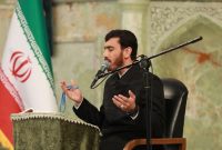 مهدی رسولی در حرم حضرت رقیه(س) دعای ندبه می‌خواند