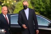 استقبال امیرعبداللهیان از همتای عراقی در تهران +فیلم