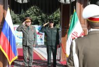 استقبال رسمی سرلشکر باقری از وزیر دفاع روسیه در تهران