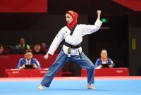 بازی‌های آسیایی| بانوی پومسه رو دومین مدال ایران را قطعی کرد+فیلم