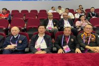 بازی‌های آسیایی| حضور وزیر ورزش و رئیس کمیته ملی المپیک چین در محل مسابقات ووشو