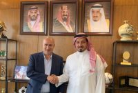 تاج با رئیس فدراسیون عربستان تفاهم‌نامه همکاری امضا کرد