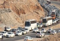 ترافیک سنگین در هراز و مهران؛ چالوس یکطرفه شد