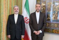 خداحافظی سفیر جدید ایران در ریاض با امیرعبداللهیان خداحافظی سفیر جدید ایران در ریاض با امیرعبداللهیان