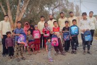 هیأتی‌ها لوازم التحریر ۱۲۰ کودک کرمانی را در آستانه مهر تأمین کردند+عکس و فیلم