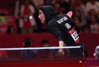 پیروزی ارزشمند دختر پینگ پنگ باز ایران در قهرمانی آسیا