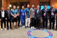 حضور وزیر ورزش و جوانان در جمع ملی‌پوشان کشتی آزاد