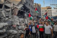 رباعی یک فرزند شهید برای مقاومت مردم غزه