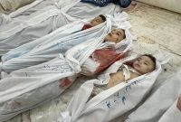مسکو: هزاران کودک سلاخی شده برای حمایت غرب از قطعنامه آتشبس کافی نبوده است مسکو: هزاران کودک سلاخی شده برای حمایت غرب از قطعنامه آتشبس کافی نبوده است