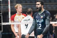 والیبال انتخابی المپیک| اسفندیار امتیازآورترین بازیکن ایران در دیدار برابر آلمان