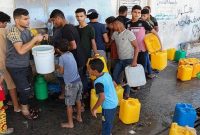 یونیسف: رساندن آب به غزه مساله مرگ و زندگی است