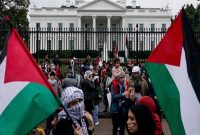 آمریکا صحنه برگزاری راهپیماییهای گسترده در حمایت از فلسطین میشود آمریکا صحنه برگزاری راهپیماییهای گسترده در حمایت از فلسطین میشود
