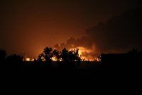 حمله راکتی به پایگاه اشغالگران آمریکایی در شرق سوریه