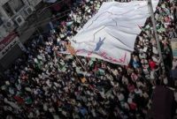 صدها هزار اردنی با شعار «آمریکا در رأس تروریسم» به خیابان آمدند