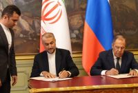 امضای بیانیه مشترک ایران و روسیه برای مقابله با پیامدهای اقدامات قهرآمیز یکجانبه +فیلم