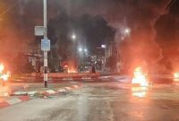 درگیری فلسطینیها با اشغالگران در کرانه باختری درگیری فلسطینیها با اشغالگران در کرانه باختری