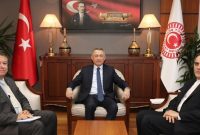 دیدار سفیر ایران با رئیس کمیسیون سیاست خارجی مجلس ملی ترکیه دیدار سفیر ایران با رئیس کمیسیون سیاست خارجی مجلس ملی ترکیه