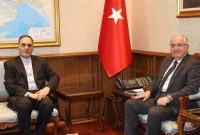 دیدار سفیر ایران با وزیر دفاع ترکیه دیدار سفیر ایران با وزیر دفاع ترکیه