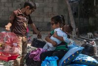 آنروا: بسیاری از آوارگان غزه در خیابان‌ها می‌خوابند