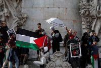 تظاهرات هزاران نفر در پاریس و لیون در حمایت از غزه