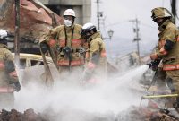 شمار تلفات زلزله ژاپن به ۱۱۰ نفر رسید
