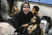 شهادت ۳۵ و زخمی شدن ۶۰ نفر در حملات اسرائیل در مرکز نوار غزه